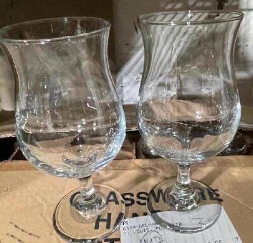 DESCRIPTION: (11) HURRICANE GLASSES LOCATION: AREA #2 THIS LOT IS: SOLD BY THE PIECE QTY: 11