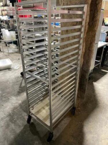 DESCRIPTION: TWENTY PAN TRAY RACK LOCATION: AREA #1 QTY: 1