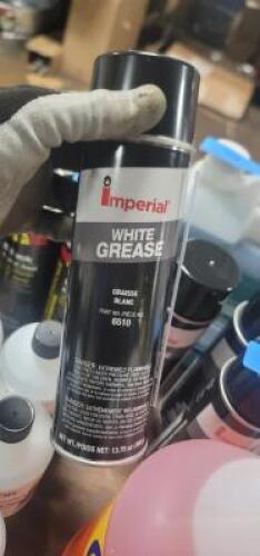 DESCRIPTION: (4) WHITE GREASE BRAND/MODEL: IMPERIAL #6510 RETAIL$: $15.25 EA SIZE: 13 OZ QTY: 4