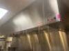 DESCRIPTION: 12' STAINLESS EXHAUST HOOD SYSTEM W/ FIRE SUPPRESSION, GAS FIRED MAKE UP AIR, AND EXHAUST FAN. BRAND / MODEL: CAPTIVE AIR ADDITIONAL INFO - 2