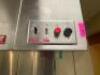 DESCRIPTION: 12' STAINLESS EXHAUST HOOD SYSTEM W/ FIRE SUPPRESSION, GAS FIRED MAKE UP AIR, AND EXHAUST FAN. BRAND / MODEL: CAPTIVE AIR ADDITIONAL INFO - 6
