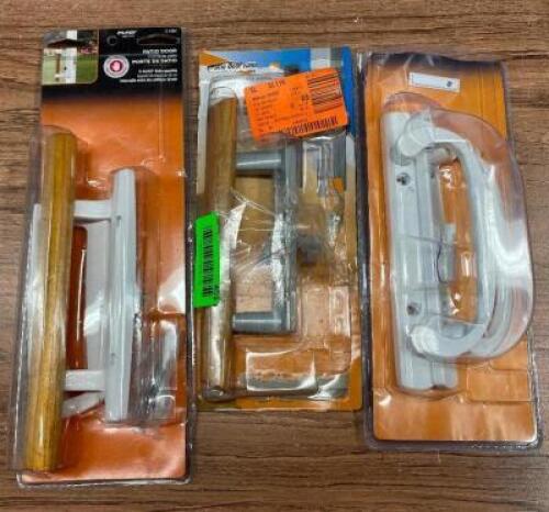 (3) - PC. SLIDING DOOR HARDWARE SET