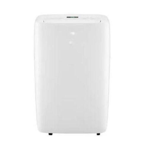 10,000 BTU (6,500 BTU, DOE) 115-VOLT PORTABLE AIR CONDITIONER WITH DEHUMIDIFIER FUNCTION AND LCD REMOTE IN WHITE
