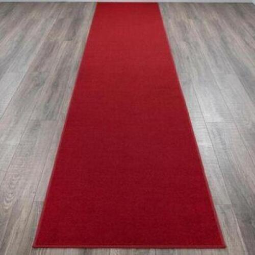 OTTOHOME COLLECTION NON-SLIP RUBBERBACK MODERN SOLID DESIGN 3X10 INDOOR RUNNER RUG