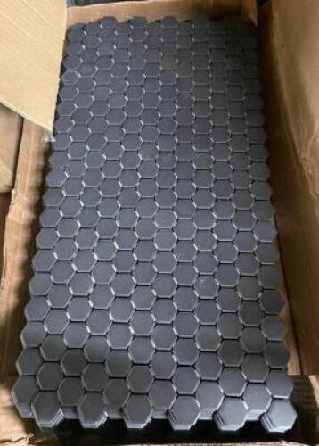 21 SQ. FT. BOX OF HEXAGON TILE