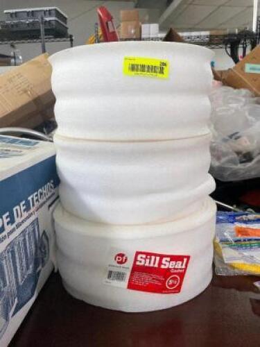 SMALL GROUP OF SILL SEAL GASKETS