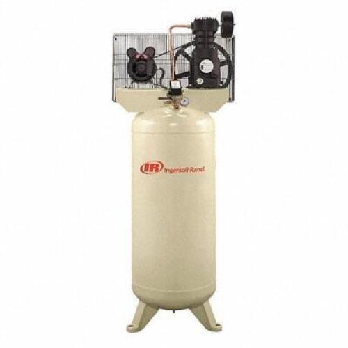 DESCRIPTION: (1) AIR COMPRESSORBRAND/MODEL: INGERSOLL RAND #4YW10INFORMATION:&nbsp;5HP, SINGLE STAGE, 240V AC, 15.5CFMRETAIL$: $1751.83 EASIZE: 60 GALQTY: 1