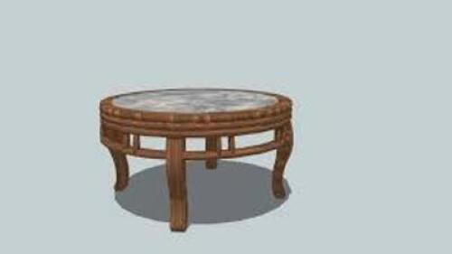 DESCRIPTION: (1) CHINESE STONE INLAY ROUND COFFEE TABLE BRAND/MODEL: IMAGES ARE FOR ILLUSTRATION PURPOSES ONLY AND MAY NOT BE AN EXACT REPRESENTATION