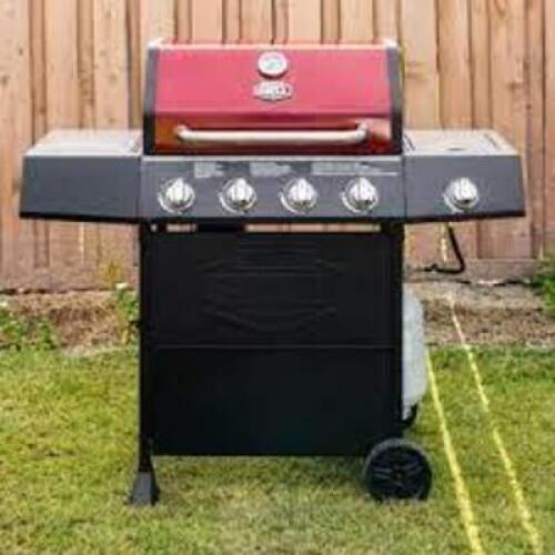 DESCRIPTION: (1) BBQ GRILL BRAND/MODEL: EXPERT GRILL/720-0789H INFORMATION: 4-BURNER/BLACK/48,000 BTUS RETAIL$: 200 SIZE: 51.97"L X 25.2"W X 46.65"L Q