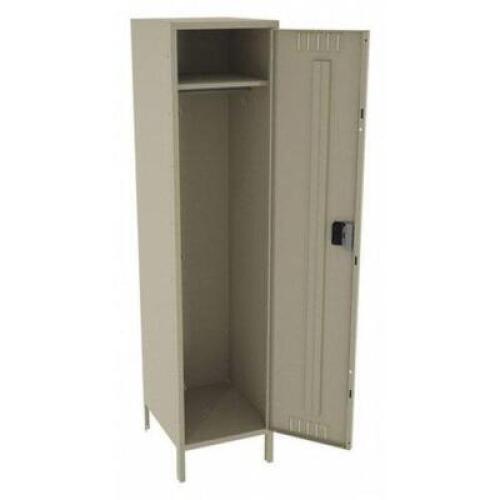 DESCRIPTION: (2) WARDROBE LOCKER BRAND/MODEL: TENNSCO #39FP35 INFORMATION: GRAY RETAIL$: $545.27 EA SIZE: 20" X 18" X 78" QTY: 2