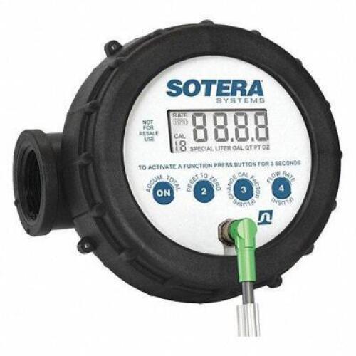 DESCRIPTION: (1) MECHANICAL FLOWMETER BRAND/MODEL: SOTERA #48YA58 RETAIL$: $576.34 EA QTY: 1