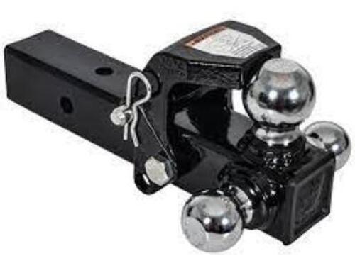 DESCRIPTION: (1) TRI-BALL HITCH WITH PINTLE HOOK BRAND/MODEL: BUYERS #3KXY3 INFORMATION: BLACK RETAIL$: $173.47 EA SIZE: 1-7/8", 2", 2-5/16" BALL SIZE