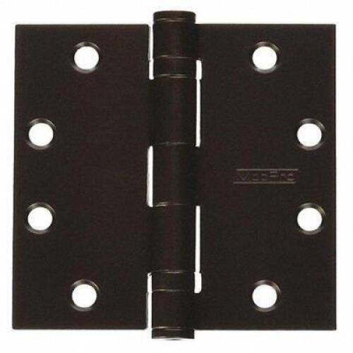 DESCRIPTION: (6) DOOR HINGE BRAND/MODEL: MCKINNEY #56HL91 INFORMATION: BROZE, DARK BRONZE RETAIL$: $12.08 EA SIZE: 4 HOLES PER LEAF QTY: 6