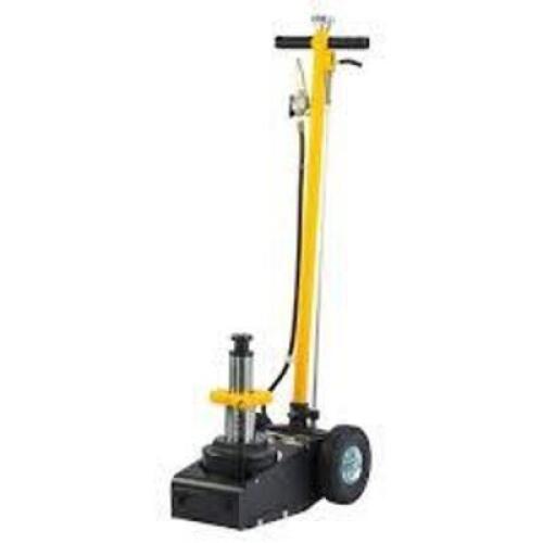 DESCRIPTION: (1) AIR HYDRAULIC TRUCK JACK BRAND/MODEL: OMEGA #23227 INFORMATION: YELLOW RETAIL$: $883.03 EA SIZE: 22/35 TON QTY: 1