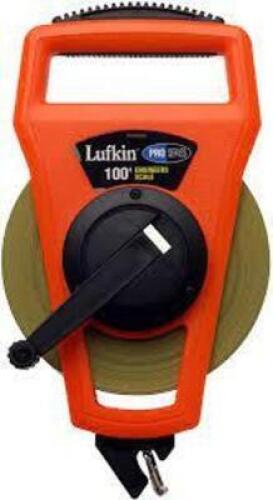 DESCRIPTION: (1) STEEL ENGINEERS SCALE LONG TAPE MEASUREBRAND/MODEL: CRESCENT LUFKIN #3VYW1INFORMATION: ORANGERETAIL$: $142.08 EASIZE: 200 FTQTY: 1