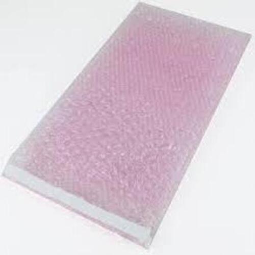 DESCRIPTION: (1) CASE OF (100) SHEETS OF ANTI-STATIC WRAP SELF-SEAL BUBBLE WRAP BRAND/MODEL: M PACKAGING INFORMATION: PINK RETAIL$: $22.99 TOTAL SIZE: