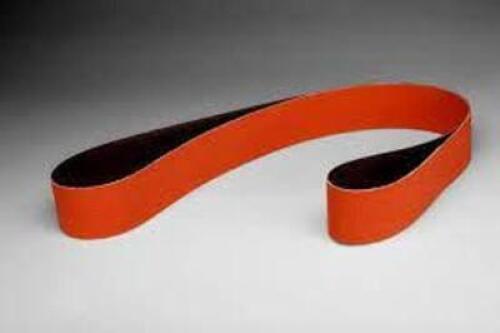DESCRIPTION: (1) BOX OF (5) SANDING BELTS BRAND/MODEL: 3M #977F INFORMATION: RED/ORANGE RETAIL$: $22.99 TOTAL SIZE: 3" X 90" QTY: 1