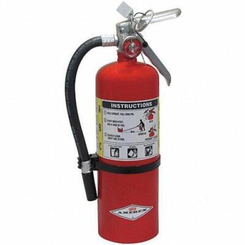 DESCRIPTION: (1) FIRE EXTINGUISHER BRAND/MODEL: AMEREX #13J002 INFORMATION: RED RETAIL$: $77.20 EA SIZE: 5 LB CAPACITY QTY: 1