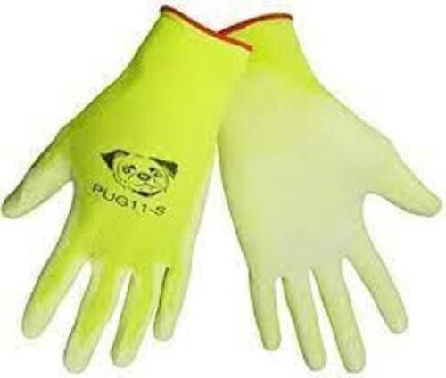 DESCRIPTION: (3) PACKS OF (12) PAIRS CUT-RESISTANT GLOVES BRAND/MODEL: GLOBAL GLOVE #PUG-11 INFORMATION: YELLOW RETAIL$: $13.89 PER PAIR SIZE: X-LARGE