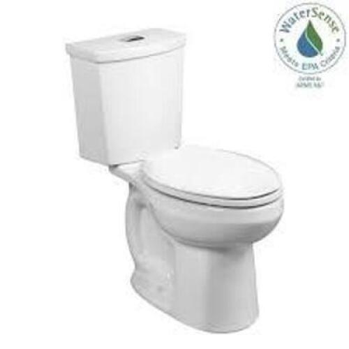 DESCRIPTION: (1) 2 PIECE DUAL FLUSH ELONGATED TOILET BRAND/MODEL: AMERICAN STANDARD #H2OPTION INFORMATION: WHITE RETAIL$: $315.98 EA QTY: 1