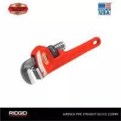 DESCRIPTION: (1) STRAIGHT PIPE WRENCH BRAND/MODEL: RIDGID RETAIL$: $100.00 EA SIZE: 24 " QTY: 1
