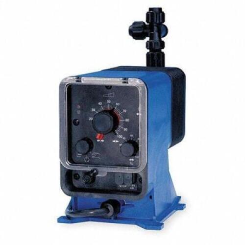 DESCRIPTION: (1) CHEMICAL METERING PUMP BRAND/MODEL: PULSATRON #4UP28 INFORMATION: BLUE RETAIL$: $1000.00 EA SIZE: 44.00 gpd, 100 psi Max. Pressure -