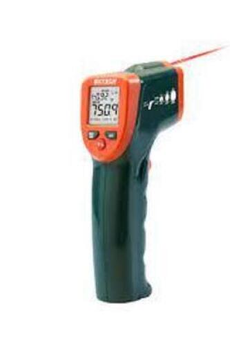 DESCRIPTION: (1) INFRARED THERMOMETER BRAND/MODEL: EXTECH #6XFV4 RETAIL$: $113.64 EA SIZE: -4� to 630�, 1 in @ 8 in Focus, Fixed 0.95, Single Dot QTY: