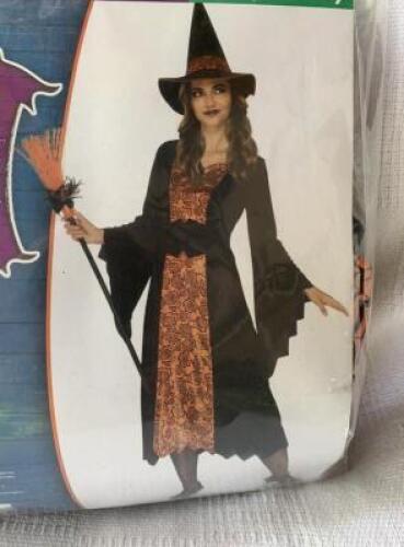 DESCRIPTION: (1) HALLLOWEEN COSTUME INFORMATION: WITCH RETAIL$: $10.00 EA SIZE: WOMENS 18-20 QTY: 1