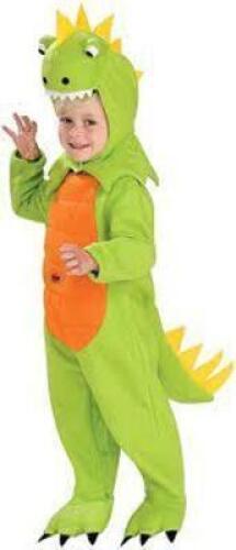 DESCRIPTION: (1) TALKING PLUSH DINOSAUR COSTUME BRAND/MODEL: RUBIES RETAIL$: $26.51 EA SIZE: TODDLER QTY: 1