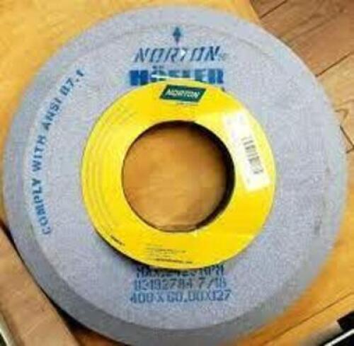 DESCRIPTION: (1) CREEP FEED GRINDING WHEELS BRAND/MODEL: NORTON #3TGP60-G20VSPF RETAIL$: $115.99 EA SIZE: 290X45X127 QTY: 1