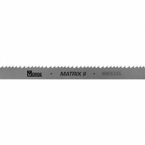 DESCRIPTION: (3) BAND SAW BLADE BRAND/MODEL: MORSE #4WB26 RETAIL$: $64.02 EA SIZE: 1 in Blade Wd, 12 ft, 0.035 in Blade Thick, 10, For 1-1/4 in to 2 i