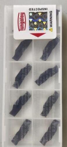 DESCRIPTION: (50) CERMET GROOVING INSERTS BRAND/MODEL: TUNGALOY DGM4-030-4L AH725 RETAIL$: $30.55 EA QTY: 50
