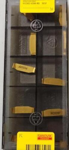 DESCRIPTION: (30) N123E2-0200-RO GROOVING INSERTS BRAND/MODEL: SANDVIK N123E2-0200-RO RETAIL$: $ 49.08 PER NSERT QTY: 30