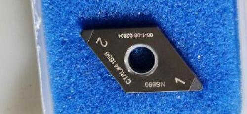 DESCRIPTION: (10) CBN TURNING INSERT BRAND/MODEL: NORTH AMERICAN TOOL CNGA-432 RETAIL$: $56.00 PER INSERT QTY: 10