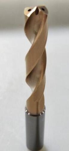 DESCRIPTION: (2) SOLID CARBIDE COOLANT FED JOBBER DRILLS BRAND/MODEL: WALTER TITEX 7377637 RETAIL$: $250.57 EA SIZE: 12.5mm QTY: 2