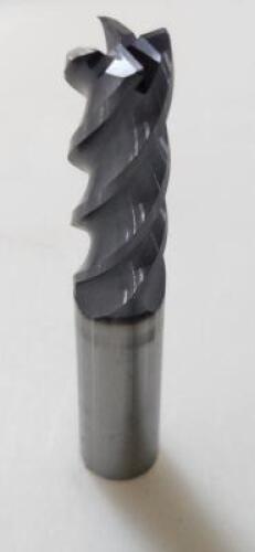 DESCRIPTION: (3) CORNER RADIUS/CORNER CHAMFER END MILL BRAND/MODEL: NIAGARA N09949 RETAIL$: 120 SIZE: 1/2" 0.003 RAD QTY: 3