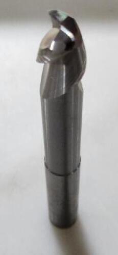 DESCRIPTION: (2) TWO FLUTE SOLID CARBIDE REDUCED NECK ROUGHING/FINISHING END MILL BRAND/MODEL: DATA FLUTE HSML20625 RETAIL$: 208.06 SIZE: 5/8" DIA 3/4