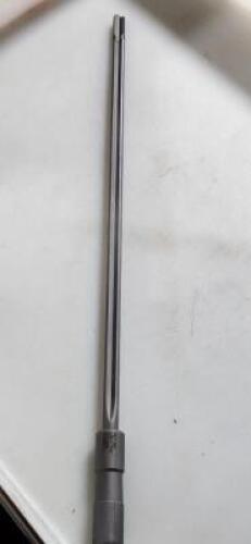 DESCRIPTION: (1) CARBIDE TIPPED GUN DRILL BRAND/MODEL: DRILLMASTER TFGD22838 RETAIL$: 66.65 SIZE: .4409 x 17.625 QTY: 1