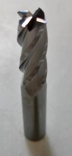 DESCRIPTION: (5) SOLID CARBIDE SQ END MILL BRAND/MODEL: HERTEL 88246103 RETAIL$: $29.21 EA SIZE: 3/8" 1" LOC QTY: 5