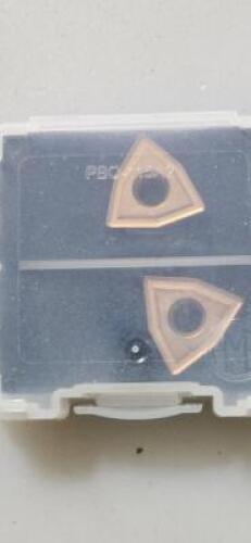 DESCRIPTION: (10) CARBIDE INDEXABLE DRILL INSERTS BRAND/MODEL: ALLIED MACHINE OP-080508-PW RETAIL$: $28.92 PER INSERT SIZE: 1/2" apx QTY: 10