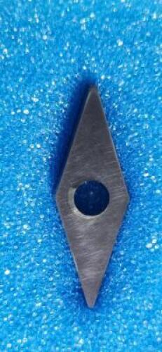 DESCRIPTION: (5) VBGW HONEYCOMB CBN INDEXABLE TURNING INSERTS BRAND/MODEL: KYOCERA VBGW160408T00815ME RETAIL$: $66.29 PER INSERT QTY: 5