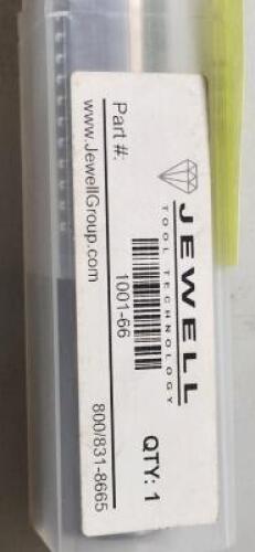 DESCRIPTION: (1) INDEXABLE PORT TOOL BRAND/MODEL: JEWELL TOOL TECHNOLOGY 1001-66 RETAIL$: $ 369.78` QTY: 1