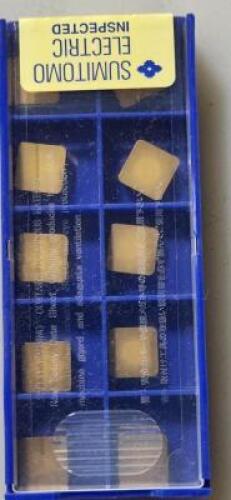 DESCRIPTION: (40) SPG323 CARBIDE TURNING INSERTS BRAND/MODEL: SUMITOMO SPGN090312 RETAIL$: 19.13 PER INSERT QTY: 40