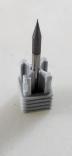 DESCRIPTION: (8) SOLID CARBIDE BALL END MILL BRAND/MODEL: HARVEY 73310-C4 RETAIL$: $50.80 EA SIZE: 0.010" .030 LOC QTY: 8