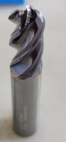 DESCRIPTION: (2) SOLID CARBIDE SQ END MILL BRAND/MODEL: KYOCERA 36348 RETAIL$: 150.07 SIZE: 1/2" 1" LOC QTY: 2