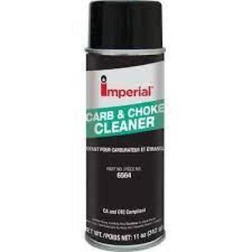 DESCRIPTION: (6) CARB AND CHOKE CLEANER BRAND/MODEL: IMPERIAL RETAIL$: $13.58 EA SIZE: 11 OZ QTY: 6