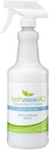DESCRIPTION: (6) COMMERCIAL ODOR ELIMINATING AIR AND SURFACE SPRAY BRAND/MODEL: FRESH WAVE RETAIL$: $18.99 EA SIZE: 32 FL OZ QTY: 6