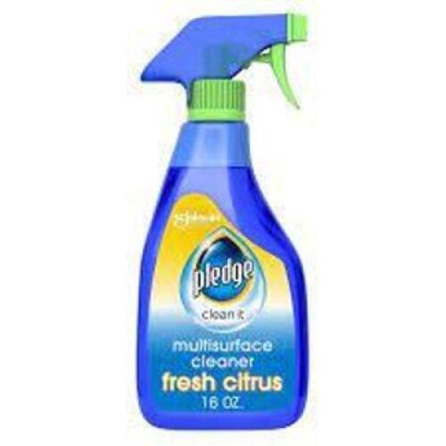 DESCRIPTION: (6) MULTI SURFACE CLEANER BRAND/MODEL: PLEDGE CLEAN IT RETAIL$: $12.99 EA SIZE: 16 OZ QTY: 6