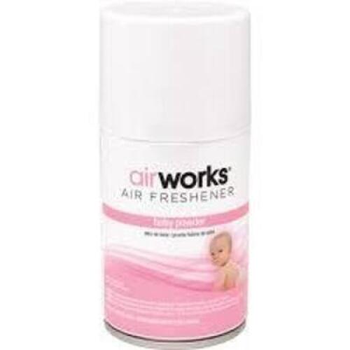 DESCRIPTION: (6) AIR FRESHENER REFILL BRAND/MODEL: AIR WORKS INFORMATION: BABY POWDER QTY: 6