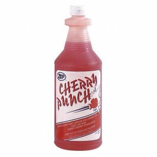 DESCRIPTION: (6) WATERLESS HAND CLEANER BRAND/MODEL: ZEP CHERRY PUNCH INFORMATION: CHERRY RETAIL$: $20.00 EA SIZE: 1 QT QTY: 6